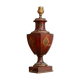 Pied de lampe en tôle peinte