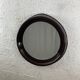 Dal Vera 70s space age mirror, plastic design made in Italy, 64x63 cm