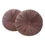 2 coussins ronds