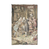 French tapestry of the late 19th century