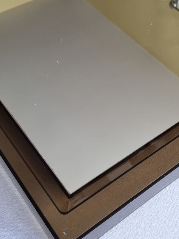 Miroir vintage gilac rectangulaire, années 70, 60 x 40 cm