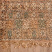 Peach Vintage Moroccan Rug 178 x 264 cm, Berber Wool Rug, Handmade Boho Rug