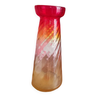 Gradient glass vase