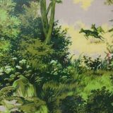 Plateau années 50 scène en forêt