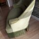 Green velvet toad sofa