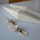 Pair of modernist reconstruction wall lamps
