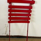 Set of 5 guinguette chairs