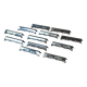 12 silver-plated knife rests