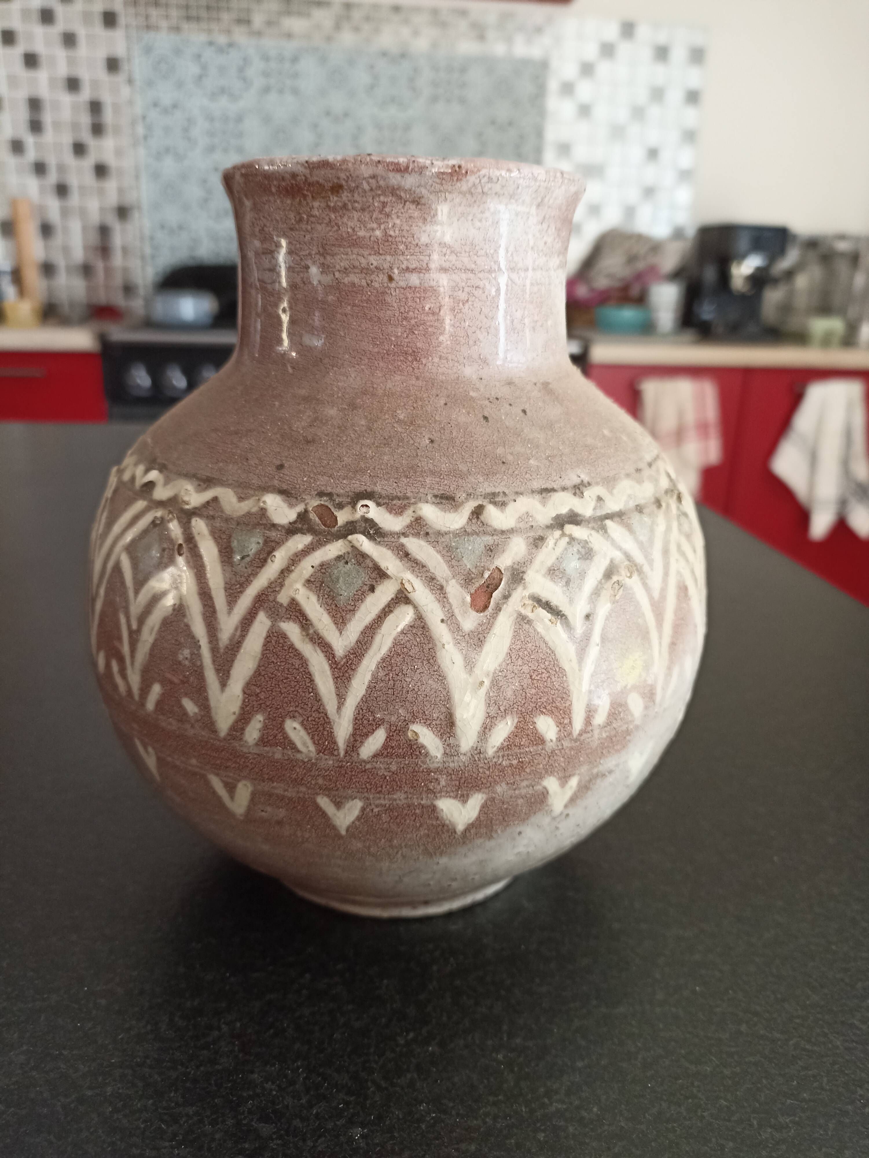 Vase en céramique Greber