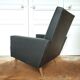 Black skai chair