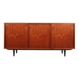 Buffet en teck, design danois, années 60, designer : EW Bach