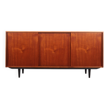 Buffet en teck, design danois, années 60, designer : EW Bach