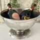 French champagne cooler bowl Leclerc Briant Vinum silver plated