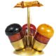 Condiment set salt and pepper, Richard Rohac, Austria, 1950s