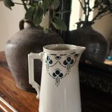 Old green water pitcher Bordeaux collection