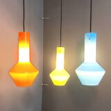 Vintage italian murano glass chandelier, 1960s