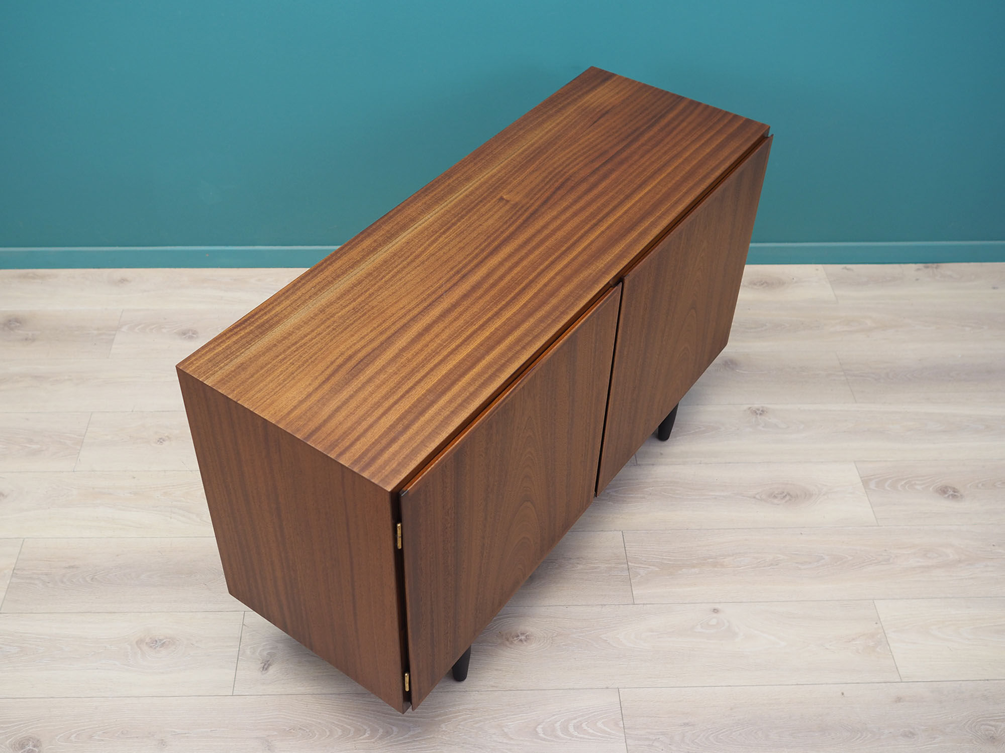 Mahogany cabinet, Danish design, 1970s, manufactured by Omann Jun