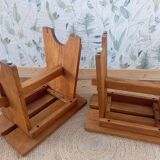 Oak stools