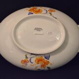 Oval soup tureen in Limoges porcelain, Salmon and Co (A525)