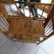 Rattan-bamboo shelf