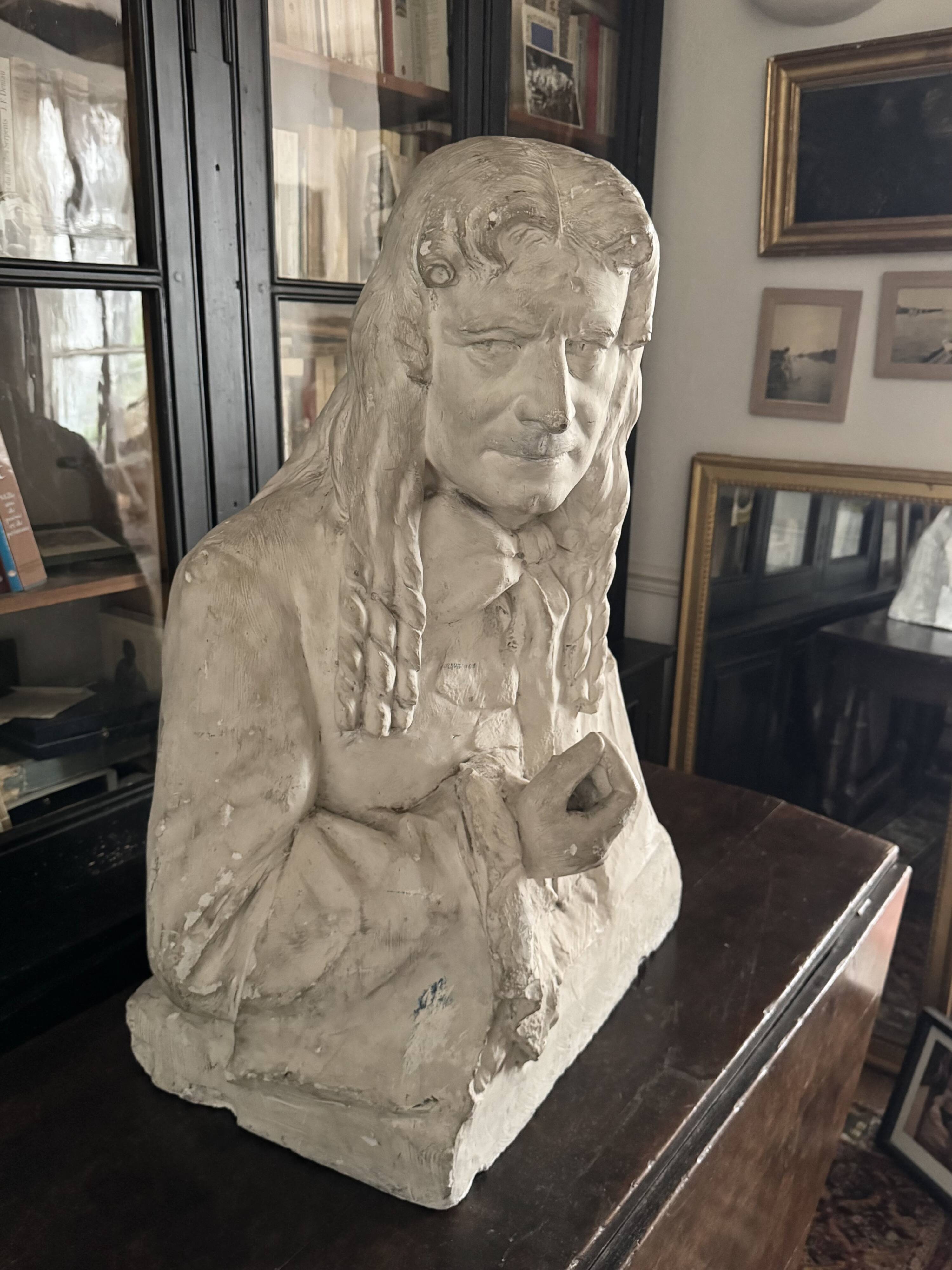 Bust of Boileau by François Cogné