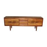 Sideboard vintage in teak and Rosewood, Scandinavian style by White & Newton