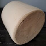 Glazed stoneware mustard pot