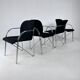 Chaises danoises en fil de fer par Alfred Homann pour Gispen, années 1970