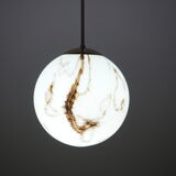 Art deco glass chandelier, Germany, 1930s