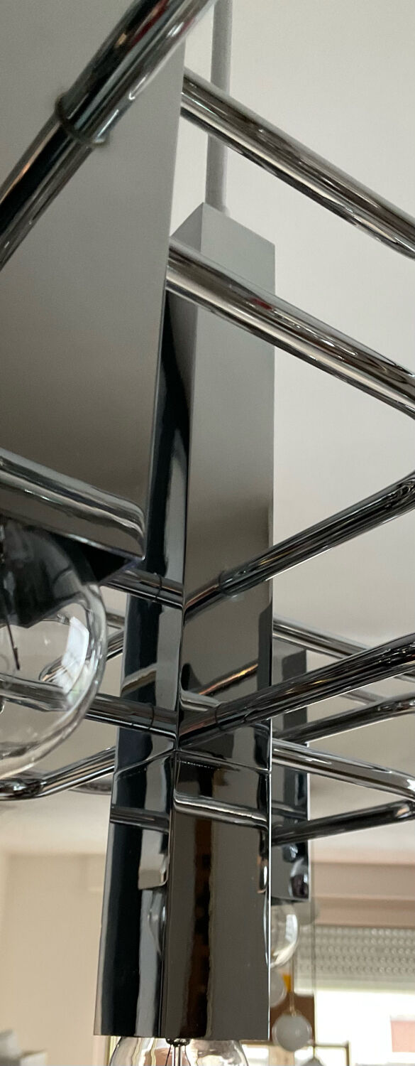 Sciolari chandelier distributed by Boulanger from the 70s