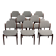 Set de 8 chaises 62 en palissandre par Arne Vodder
