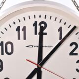 Double vintage station clock