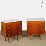 Pair of nightstands produced by Novy Domov, 1970