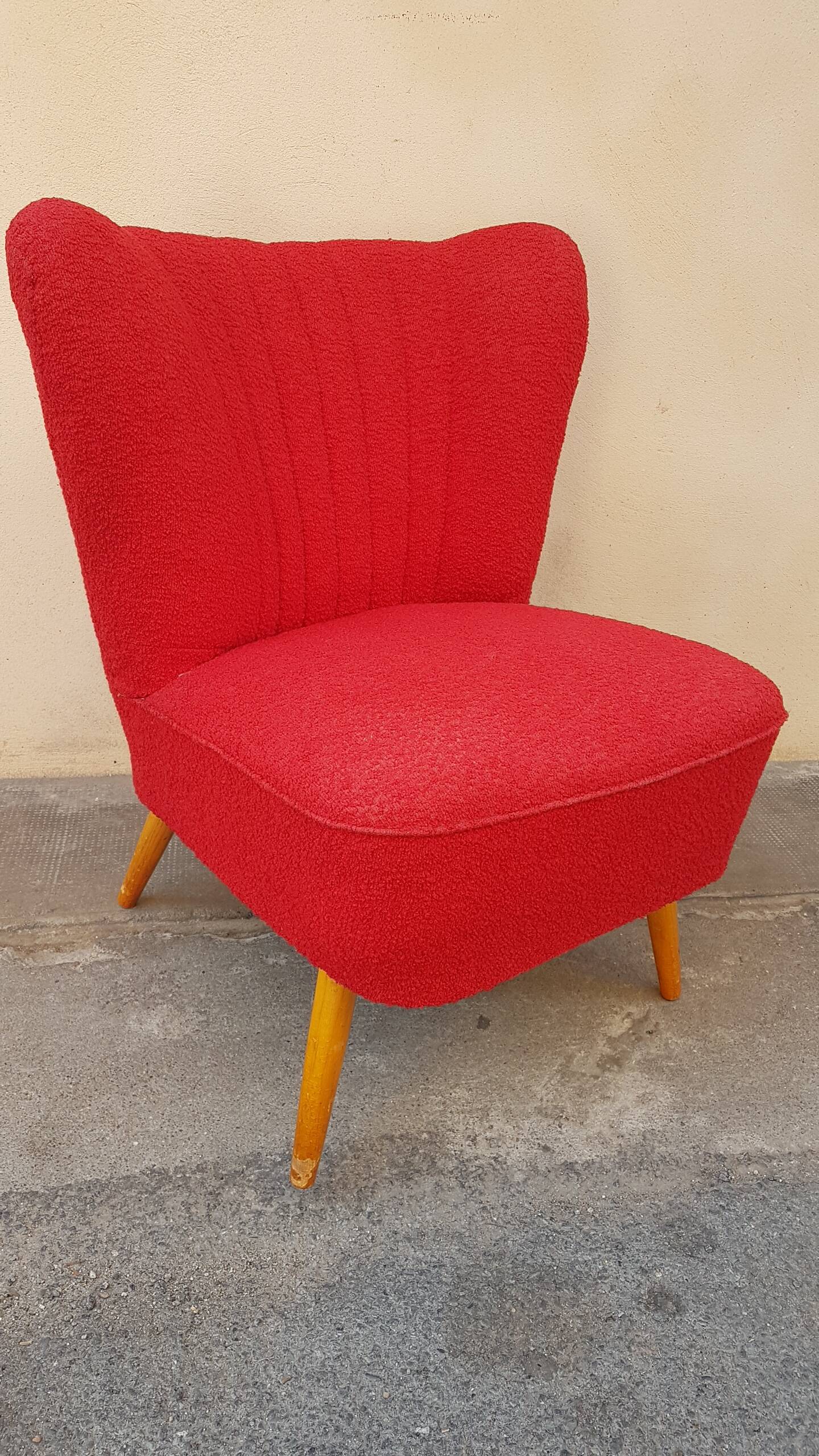 Vintage cocktail armchair year 60