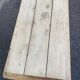 Renovated Parisian desk in raw solid wood 1950 - 80x45cm