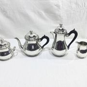 Tea Coffee Service in silver metal