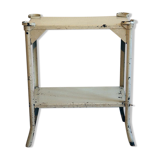 Industrial side table