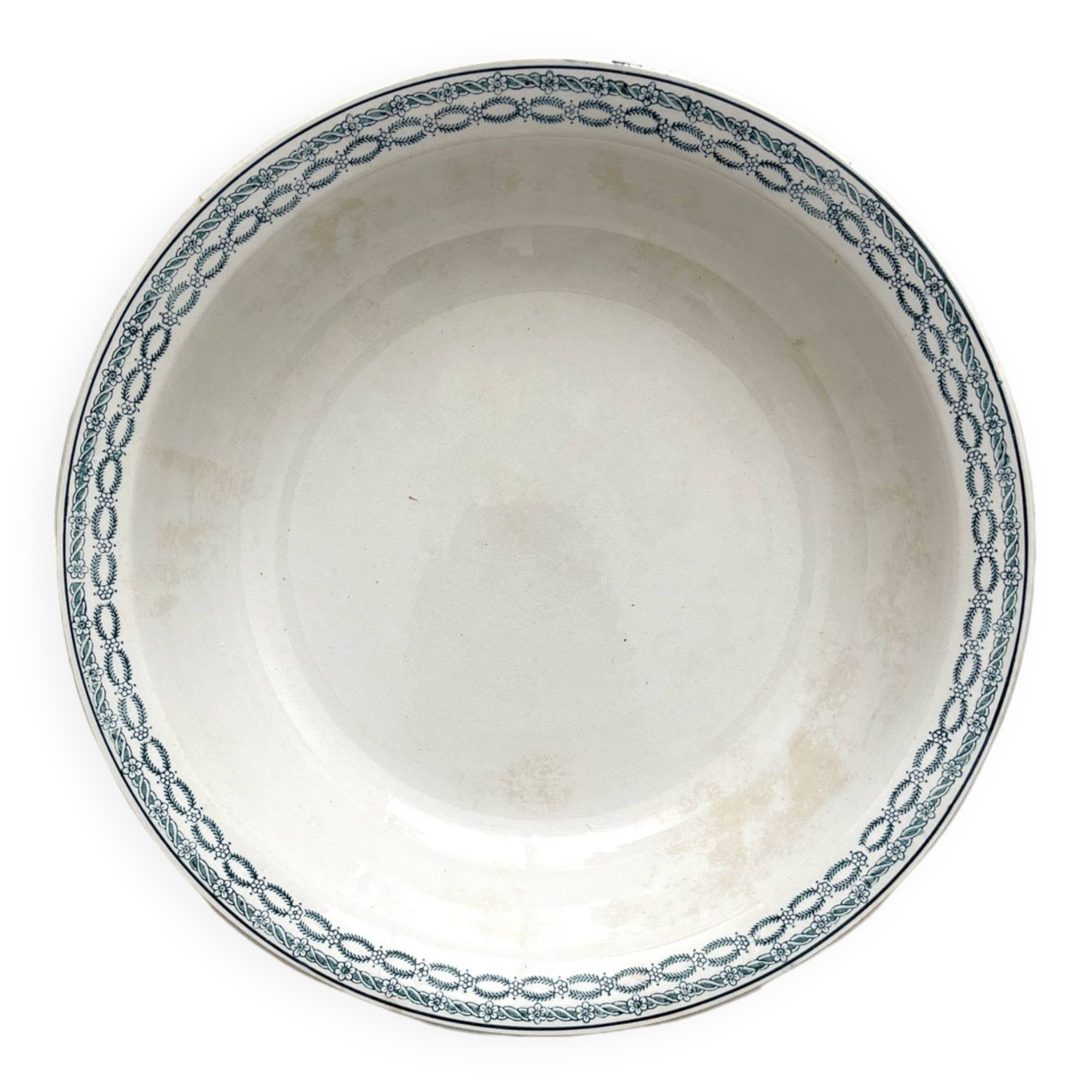 Ironstone dish, model 4014 Saint Amand