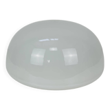 Vitouver opaline ball wall lamp, vintage half sphere