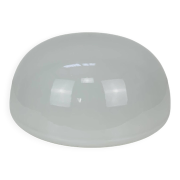 Vitouver opaline ball wall lamp, vintage half sphere
