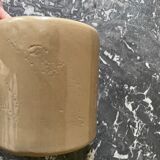 Glazed stoneware pot