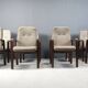 Vintage bentwood dining chairs set of 8 - 1993
