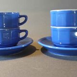 Blue Apilco Cups