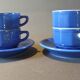 Blue Apilco Cups