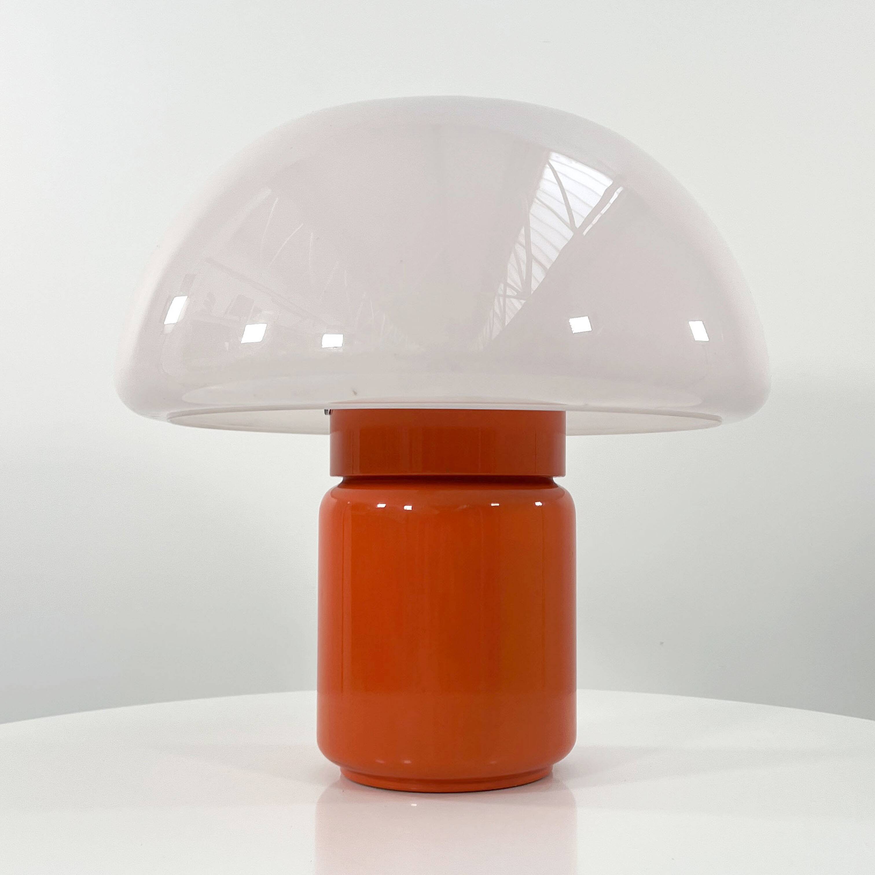Mushroom table lamp by Elio Martinelli for Martinelli Luce, 1970