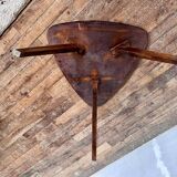 Table basse tripode vintage