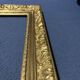 19th-century gilded picture frame