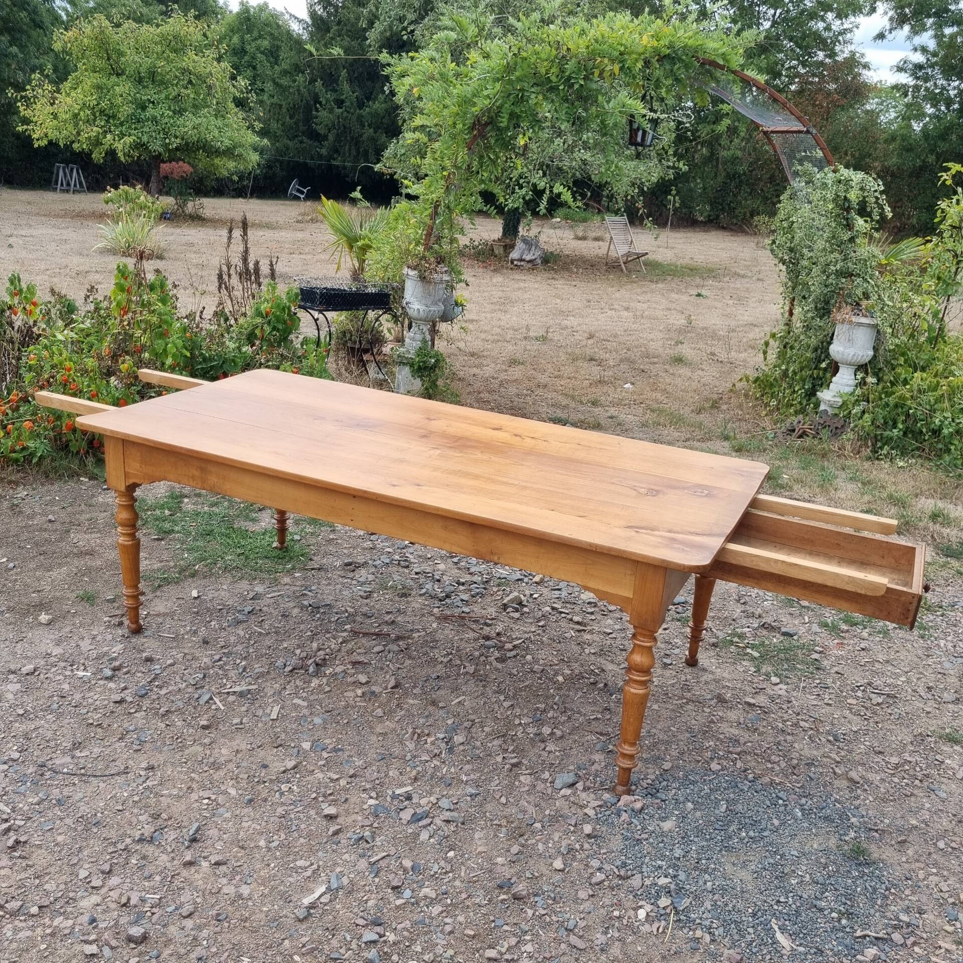 Table de ferme longueur 200 cm