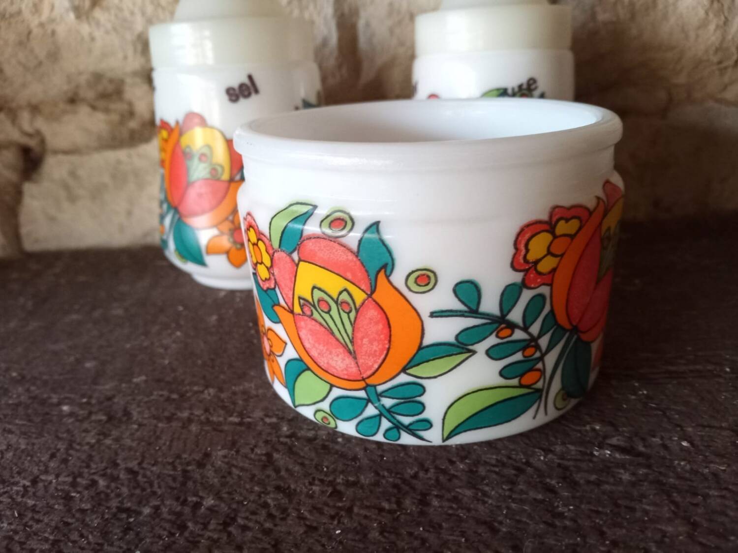 Vintage salt and pepper shakers