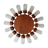 Digsmed wall wheel with herbs and spices, Denmark 1960